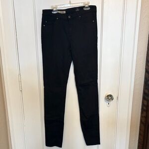 Ag Adriano Goldschmied Black Skinny Jeans